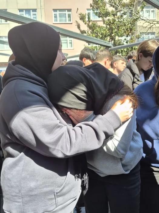 Tabut Başında Yürek Yıkan Feryat! 'Yavrum Kalk Bana Sarıl'